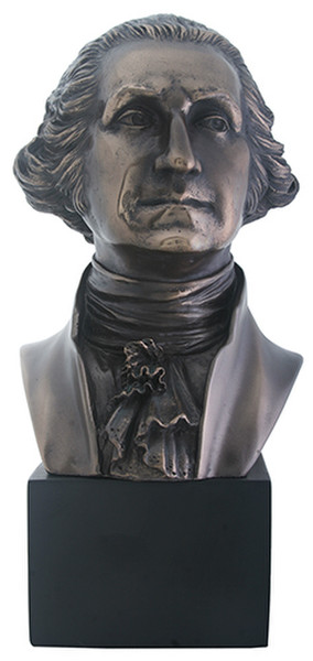 George Washington Bust Sculpture President American Figure